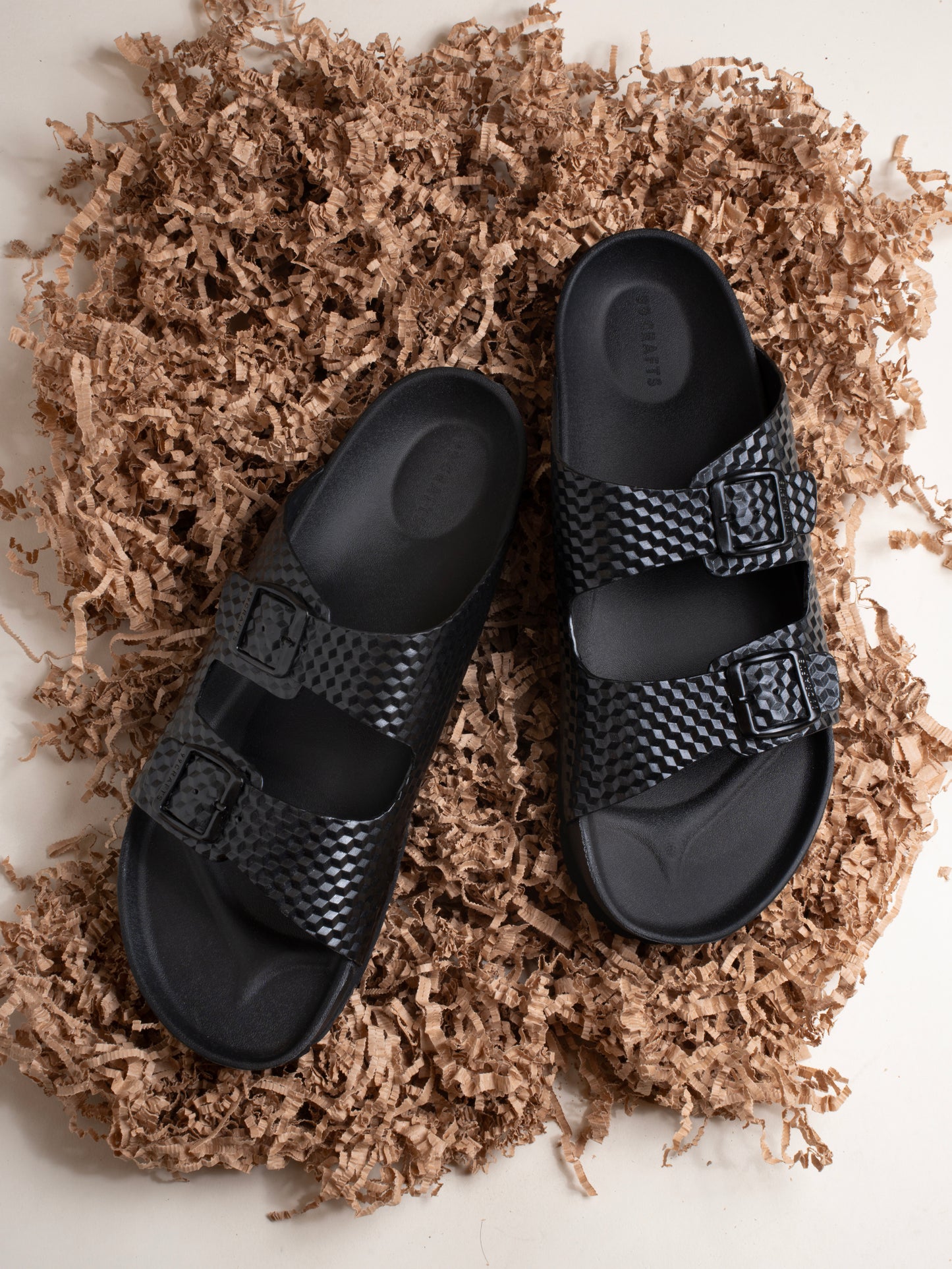 Italian 3D-Printed Leather Sandals