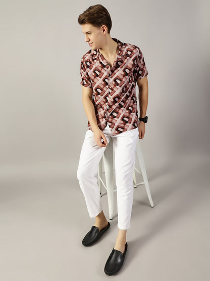 99Crafts Premium Quality European Full-Grain Milled Leather Handmade Driving Mules / Half Shoe For Men