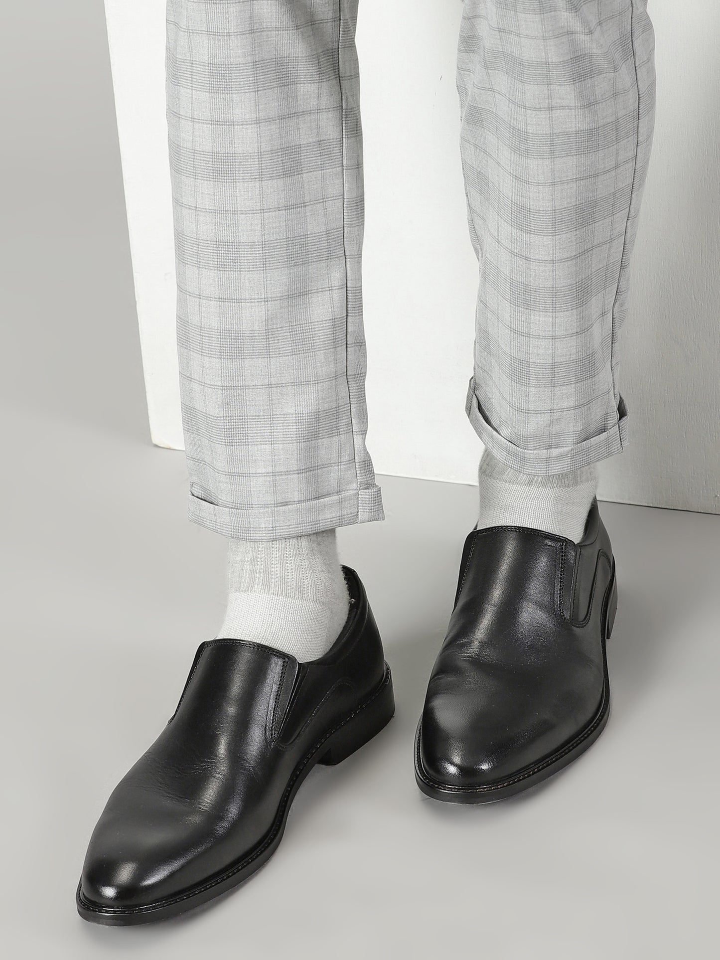 99Crafts Italian Full-Grain Leather Slip-On Moccasins – Handmade Luxury