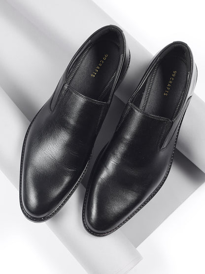 99Crafts Italian Full-Grain Leather Slip-On Moccasins – Handmade Luxury